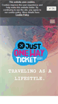 Mobile Screenshot of justonewayticket.com